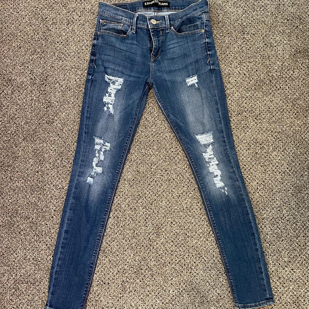 Express skinny jeans